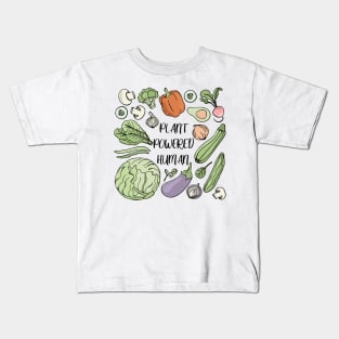 Herbivore Powered by Plants Kids T-Shirt